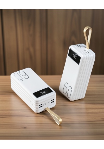 Powerbank 60.000 Mah Dijital Göstergeli Uuczzz60000mahpowerbankkkkk1 Çok Renkli