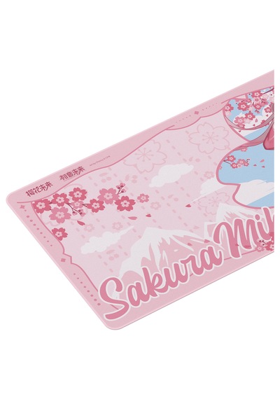 Akko Sakura Miku 90 40 Mouse Pad Renkli