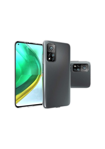 Xiaomi Mi 10t 5g Kılıf Zore Süper Silikon Kapak Renksiz