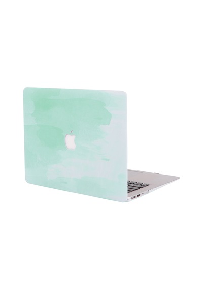 Apple Uyumlu MacBook Air Kılıf 13 İnç Paint02 Eski Usb'li Model 2010-2017 A1369 A1466 İle AÇIK YEŞİL