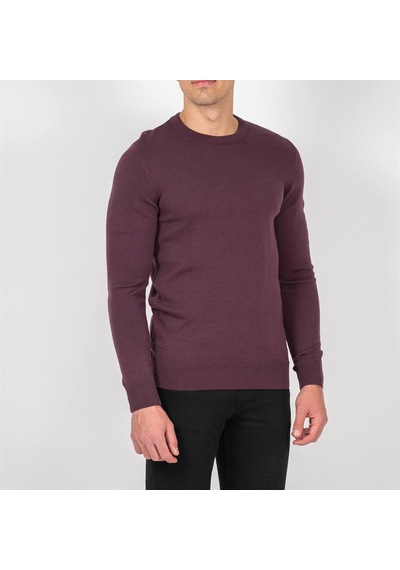 Erkek Bisiklet Yaka Triko Slim Fit Pamuklu Kazak Ncs Jeans 3002-Mürdüm-Melanj Mürdüm Melanj Erkek Bisiklet Yaka Triko Slim Fit Pamuklu Kazak Ncs Jeans 3002-Mürdüm-Melanj Mürdüm Melanj