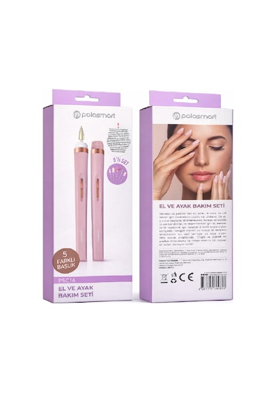 Polosmart Manikür & Pedikür Set Rose Gold Psc 16
