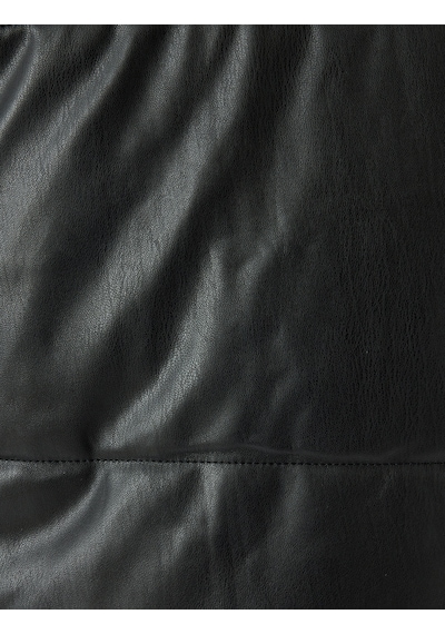 Koton Şişme Yelek Slim Fit Kapşonlu Fermuarlı Cepli Siyah 5wam20043hw