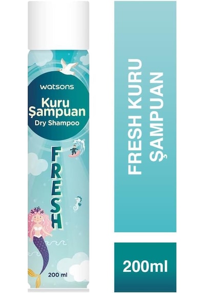 Watsons Fresh Kuru Şampuan 3 x 200 ML Watsons Fresh Kuru Şampuan 3 x 200 ML