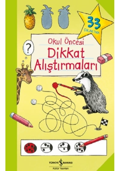Okul Öncesi Dikkat  Alıştırmaları