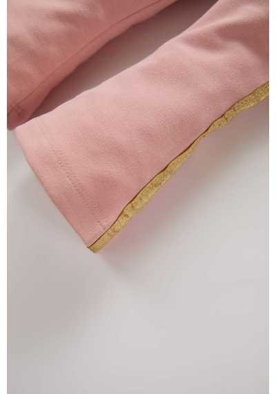DeFacto Kız Bebek Beli Lastikli Tayt D6674A524WNPN243 Pembe