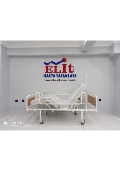 Elit 2 Motorlu Hasta Yatagı El Kumandalı Hasta Karyolası Tse Belgeli