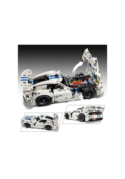 LEGO® Technic Dodge Viper GTS-R Spor Araba 42234 - 10 Yaş ve Üzeri Çocuklar için V10 Motoru İçeren Oyuncak Yapım Seti (805 Parça)