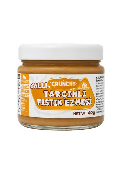 Mustang Nutrition Ballı Tarçınlı Fıstık Ezmesi 40 Gr
