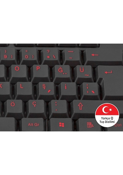 Everest KM-6825 Multimedia Kablolu Q Klavye Mouse Set