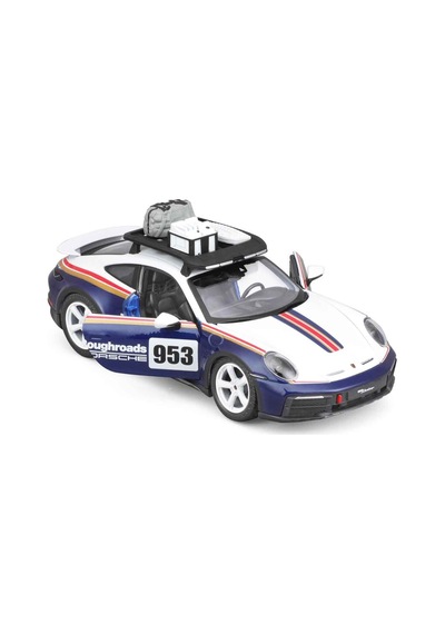 Porsche 911 Dakar 1:24 Ölçek Diecast Model Araç - Açılır Kapı / Metal Gövde