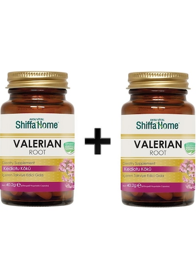 Aksu Vital Shiffa Home Valerian Root - Kediotu Kökü 60 Kapsül 2 Adet