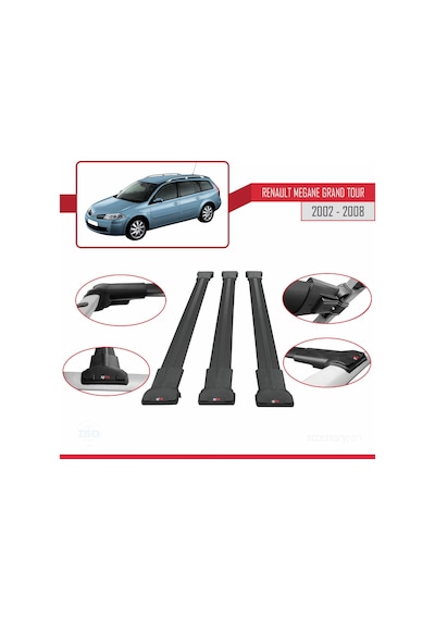 Renault Megane Grand Tour 2002-2008 Arası İle Uyumlu Fly Model Ar