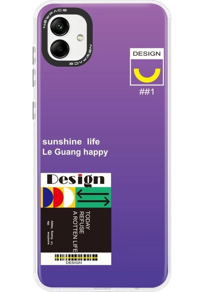 Samsung Samsung Uyumlu Galaxy A04 Kılıf Estoril Desenli Kapak - Estoril - 4