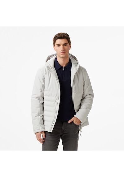 Nautica Erkek Gri Regular Fit Mont Düz J57027t Gri