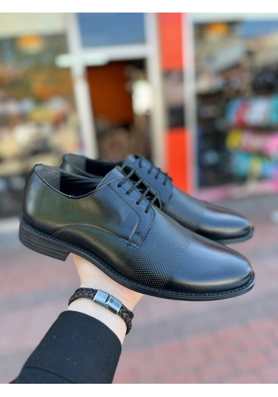 Erkek Günlük Klasik Deri Casual Ayakkabı K.t 01 - Siyah - 40 Siyah