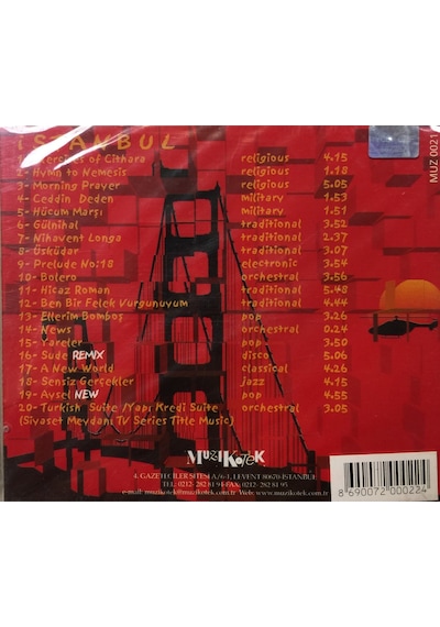 İstanbul Geçmiş 2600 Senenin Müzikal Gezintisi Cd