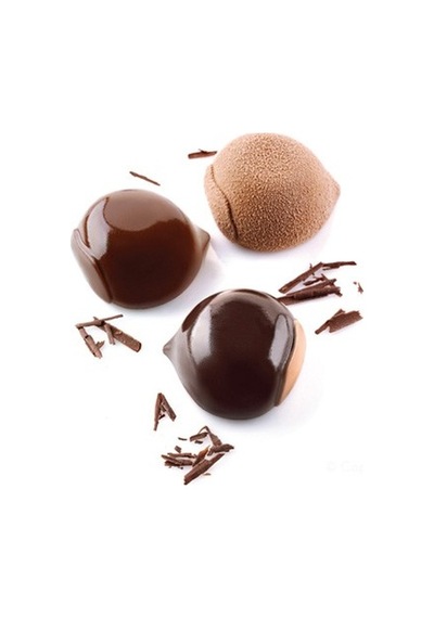 36.241.87.0065 Silikomart Marron Glace 110 Silikon Kalıp Kahverengi
