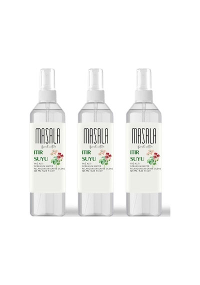 Masala %100 Doğal Saf Itır Suyu 3 x 125 ML