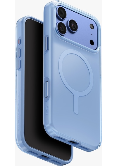 Apple iPhone Uyumlu 18 Pro Max Kılıf Clario Doğaya Duyarlı Geridönüştürülmüş 4 Metreden Düşmeye Dayanıklı Kapak Açık Mavi