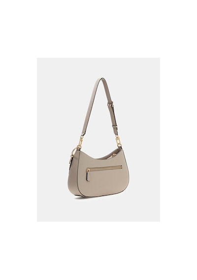 Guess Noelle Iı Üstten Fermuarlı Omuz Kadın Kahverengi El Çantası Hwzg9672180-tau Kahverengi