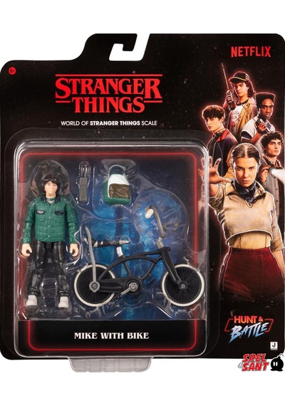 Stranger Things Bisikletli Figür - Mike Strt0135