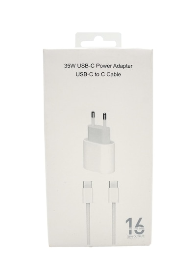 35w Usb-c Güç Adaptörü Ve Usb-c To C Kablo Seti