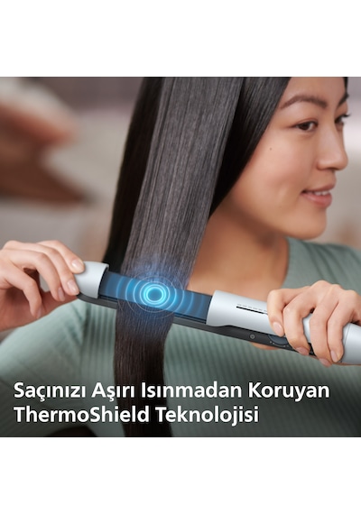 Philips Saç Düzleştirici BHS520/00,Bukle Özelliği, Argan Yağı Katkılı, İyonik Bakım