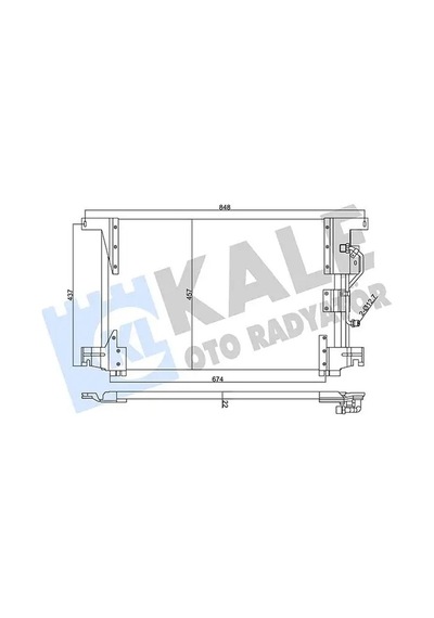 Kale 360155 Klima Radyatoru A9425000054 A9425000154