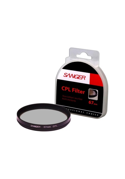 Sanger 67 MM CPL Polarize Filtre