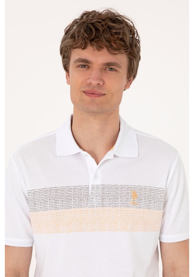 U.S. Polo Assn. Erkek Regular Fit Haki Polo Yaka Tişört 50306793-VR027