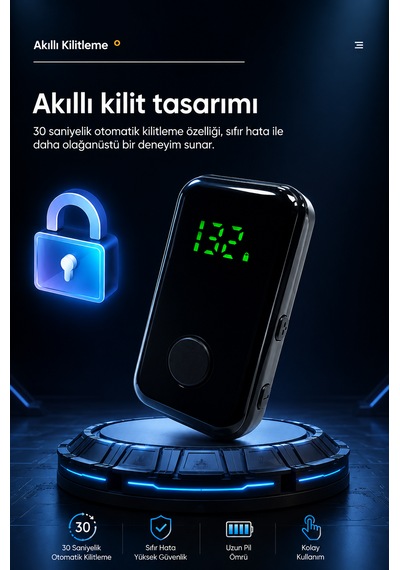 Mini Telsiz Kablosuz Giyilebilir Talkie Walkie
