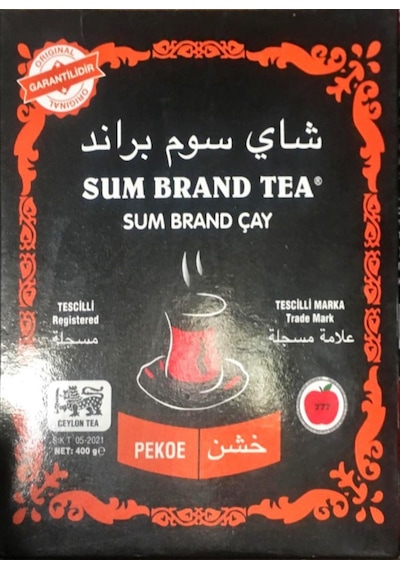 Sum Brand Pekoe Kutu Çay 400 G