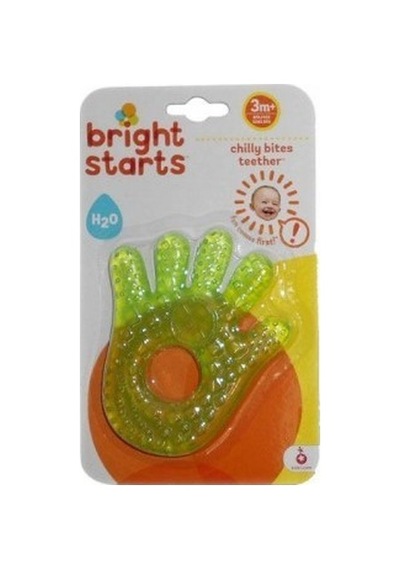 Bright Starts El Şeklinde Sulu Dişlik - Yeşil Diğer