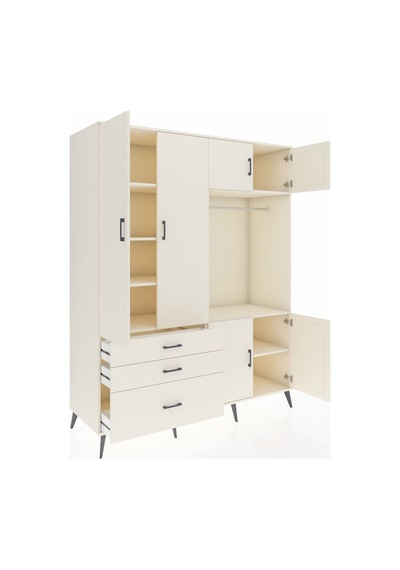 Kronos Gardrop 7 Raflı 3 Çekmeceli Tek Askılı 176x59x221 Aytaşı-aytaşı Aytaşı Kronos Gardrop 7 Raflı 3 Çekmeceli Tek Askılı 176x59x221 Aytaşı-aytaşı Aytaşı