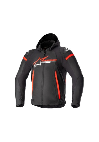 Alpinestars Zaca Korumalı Motosiklet Montu Siyah Kırmızı
