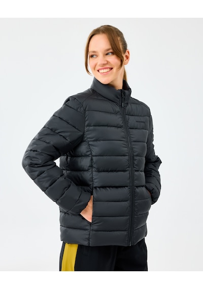Skechers W Essential Outerwear Padded Jacket Kadın Siyah Mont S231240-3817 Siyah