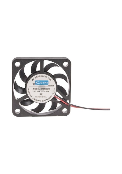 40x40x7mm 12V 0.1A Fan 2 Kablolu
