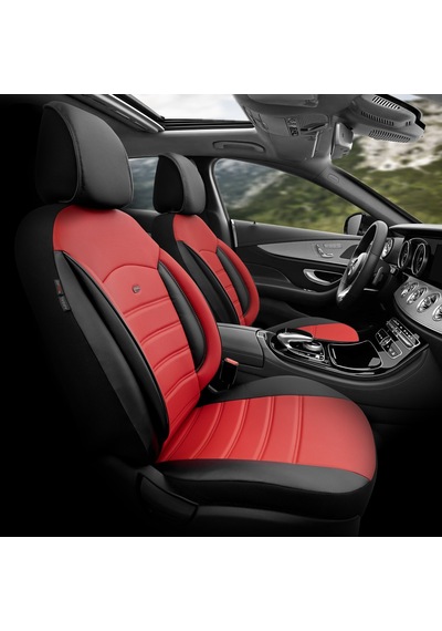 Inspire Design Premium Deri Ekstra Destekli Universal Oto Koltuk Kılıfı Tam Set