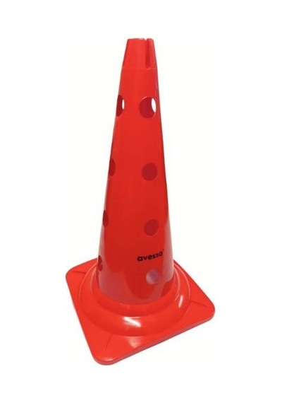 Avessa Hn-52-1 Delikli Antrenman Hunisi 52 Cm Kırmızı 6lı Kırmızı