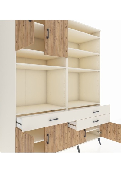 Kronos Gardrop 10 Raflı 3 Çekmeceli 8 Kapaklı 176x59x221 Aytaşı-çam/aytaşı Çam/aytaşı Kronos Gardrop 10 Raflı 3 Çekmeceli 8 Kapaklı 176x59x221 Aytaşı-çam/aytaşı Çam/aytaşı