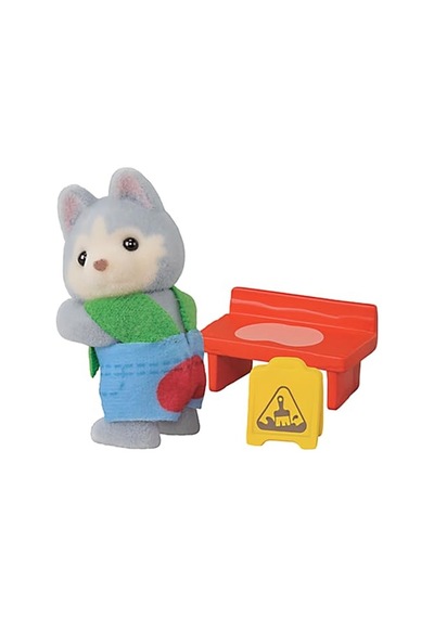 Bebek Minifigür Minik Ustalar Serisi Çok Renkli Plastik Inşaat Temalı Sylvanian Families Genel