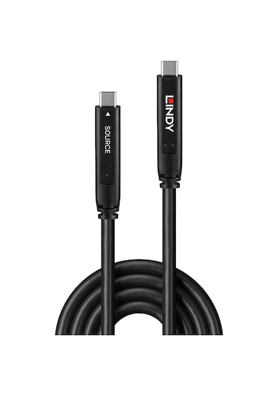 Lindy Lın-43333 10 Mt Usb Type C To Usb Type C 5gbps 60w Hibrit Kablo