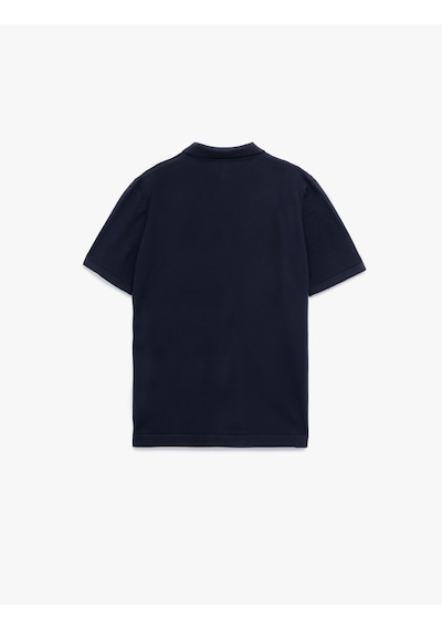 Koton Viskon Regular Fit Polo Yaka Yarım Fermuarlı Kısa Kollu Triko Tişört Lacivert 6wam70011ht Lacivert Koton Viskon Regular Fit Polo Yaka Yarım Fermuarlı Kısa Kollu Triko Tişört Lacivert 6wam70011ht Lacivert