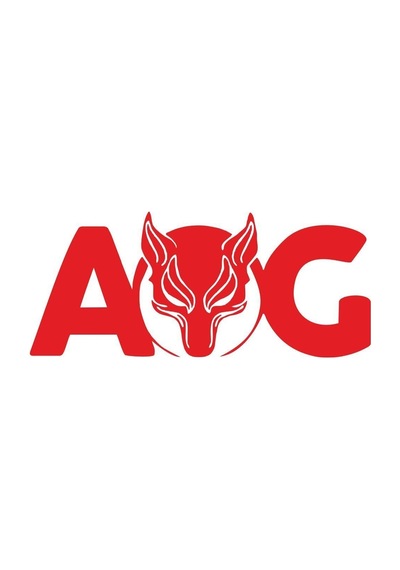 Aog Sticker Kırmızı 40 17 Cm