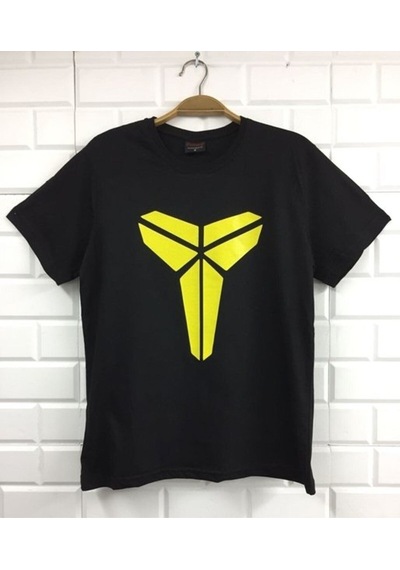 Stoned&Fame Unisex Siyah Kobe Bryant Baskılı T-shirt SIYAH