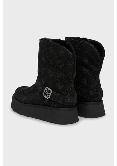 Guess Bayan Bot Flfdol Esu10 Black Siyah Siyah