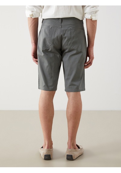 Lcwaıkıkı Classic Gri Slim Fit Erkek Şort
