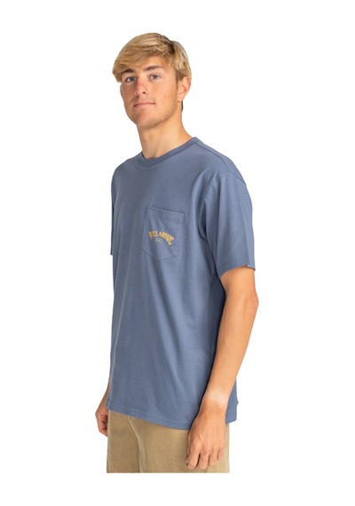 Billabong Stacked Arch Pk Tees Mavi Mavi