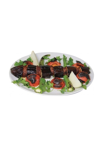 Patlıcan Kebap Şişi Sebze Şişi Transmisyon Demir 8 mm Kare Kalınl